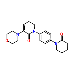 5,6-二氫-3-(4-嗎啉基)-1-[4-(2-氧代-1-哌啶基)苯基]-2(1H)-吡啶酮
